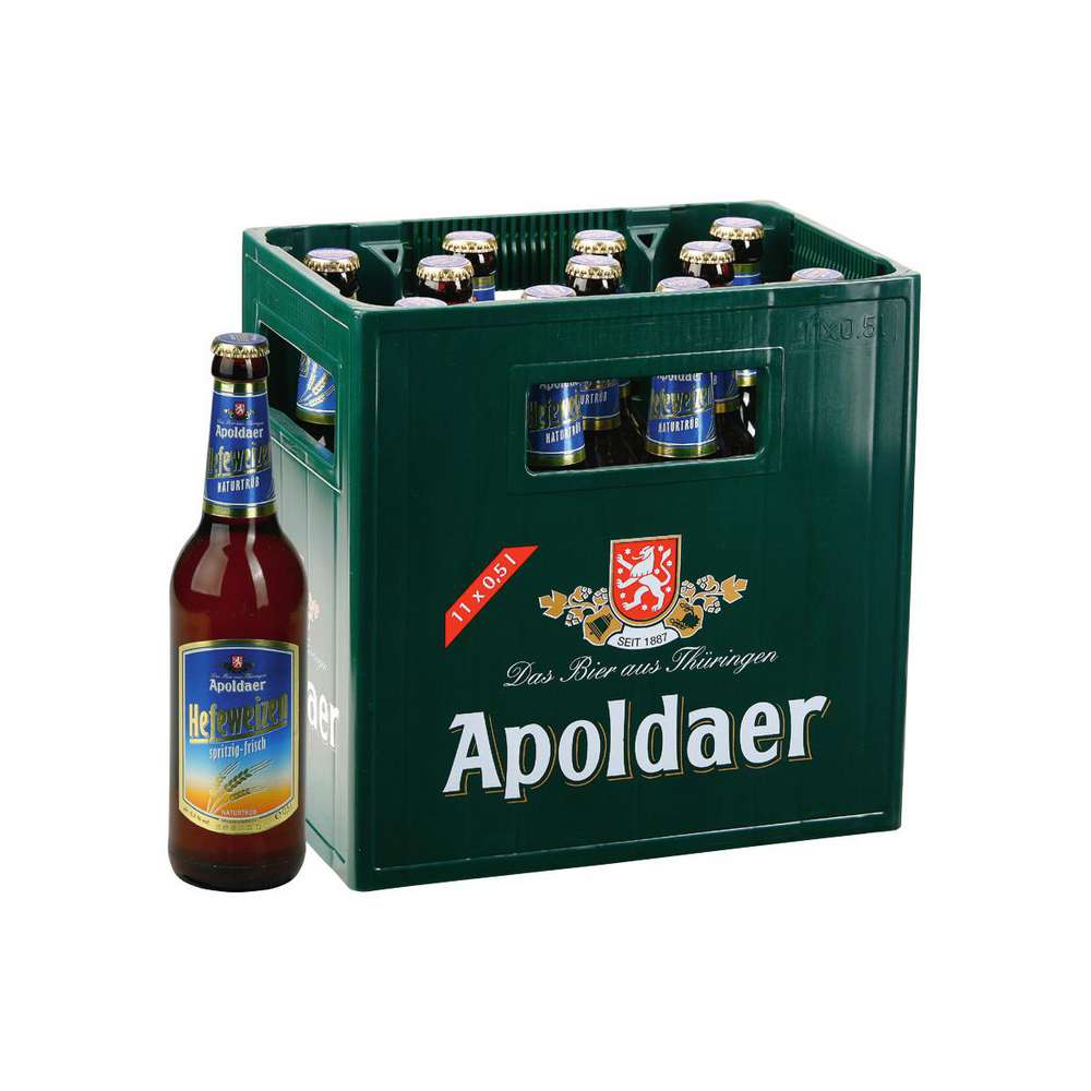 Apoldaer Hefeweizen 11x0,5l