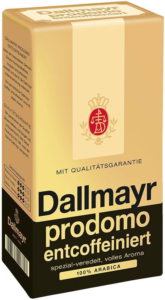 Dallmayr Prodomo Kaffee entcoffeiniert gemahlen 50