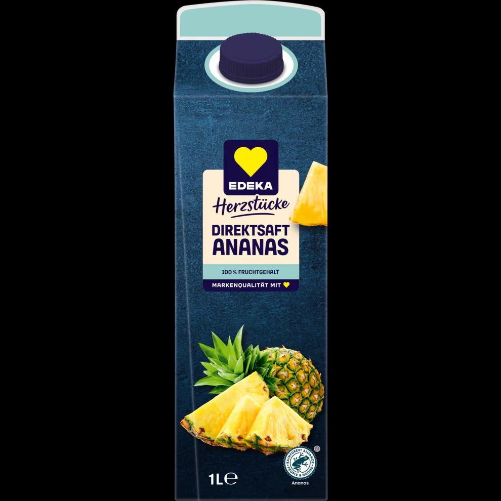 EDEKA Ananas-Direktsaft 1l Tetra