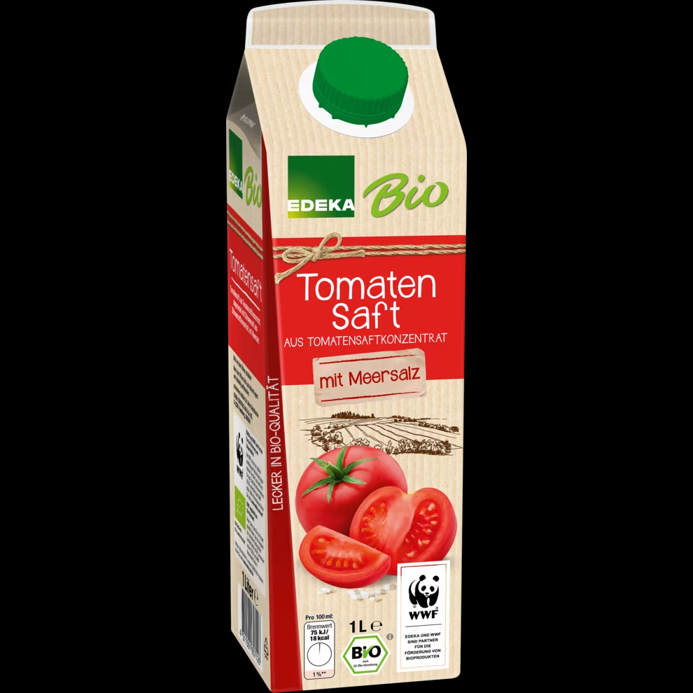 EDEKA Bio Tomatensaft 1l Tetra