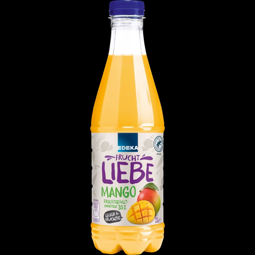 EDEKA Fruchtliebe Mango-Nektar 6x1l Einweg