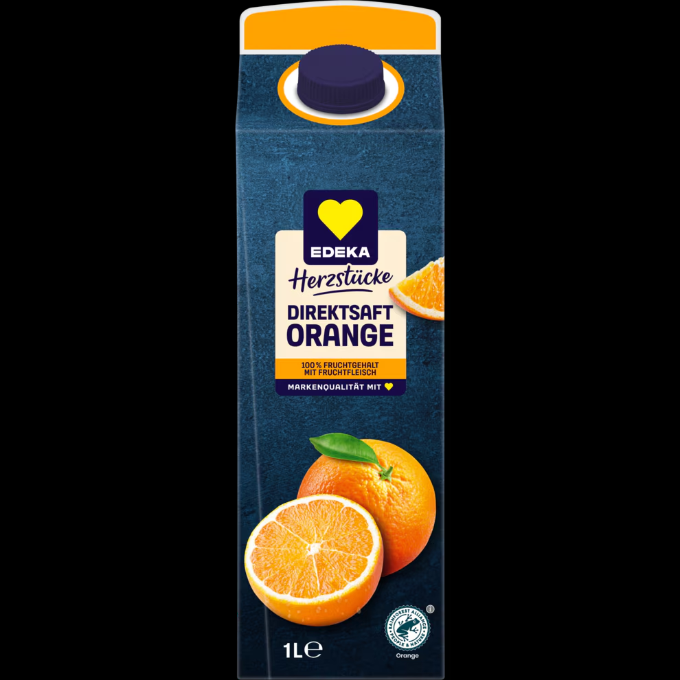 EDEKA Orangen-Direktsaft 1l Tetra