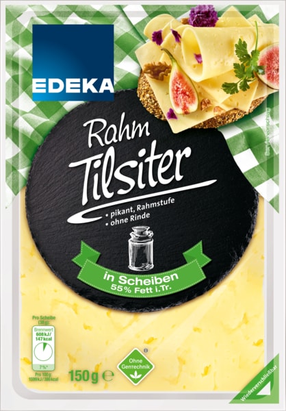 EDEKA Rahm-Tilsiter in Scheiben 55% Fett i. Tr.