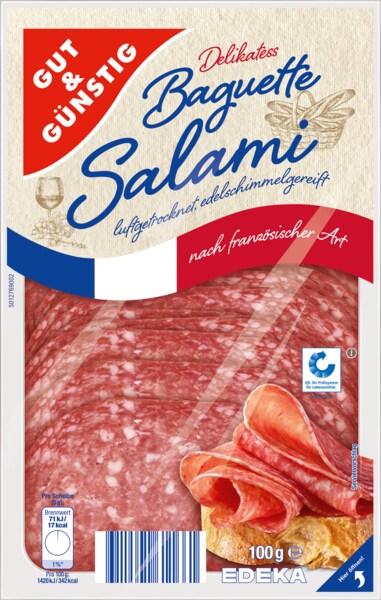 GUT&G_NSTIG Baguette Salami