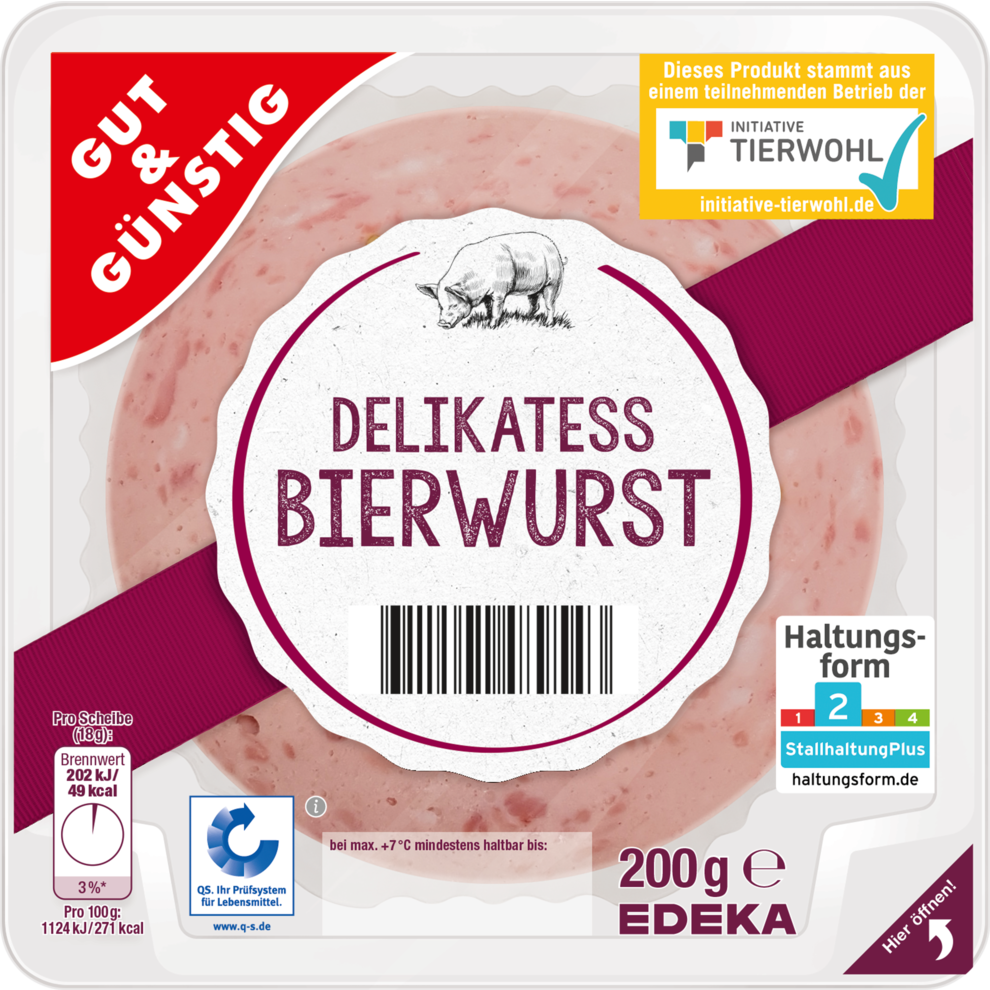 GUT&G_NSTIG Bierwurst