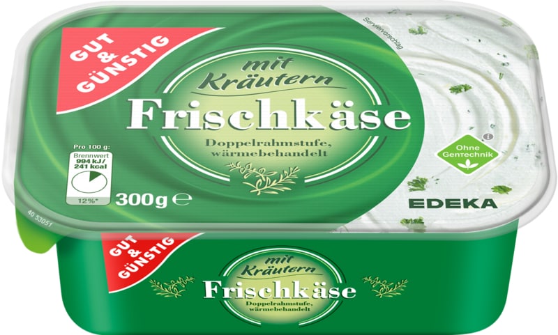 GUT&GÜNSTIG Frischk_se Kr_uter 65 % Fett i. Tr.