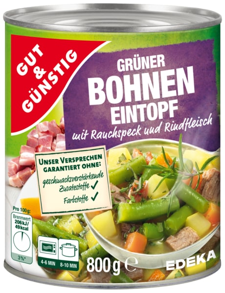 GUT&G_NSTIG Gr_ne-Bohneneintopf