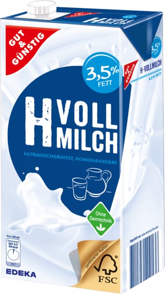 GUT&GÜNSTIG H-Vollmilch