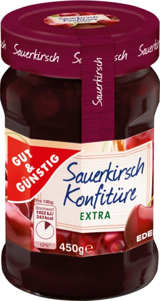 GUT&GÜNSTIG Konfitüre-Extra Sauerkirsch