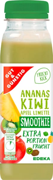 GUT&G_NSTIG Smoothie Ananas-Kiwi-Apfel-Limette