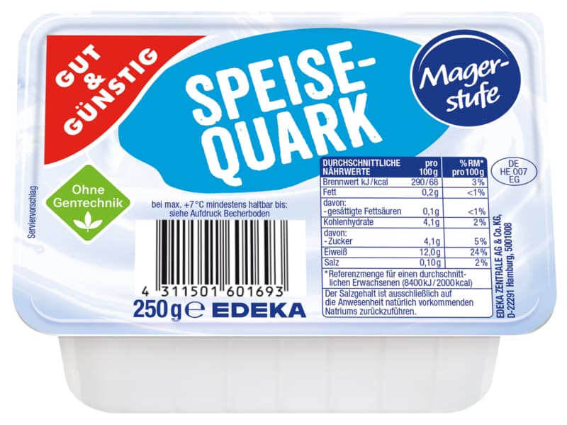 GUT&GÜNSTIG Speisequark Magerstufe