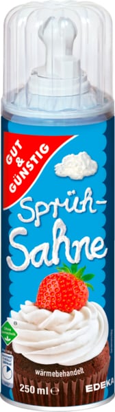 GUT&GÜNSTIG Sprühsahne