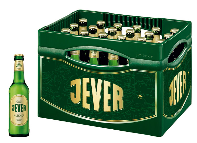 Jever Pilsner Friesich Herb 24x0,33l