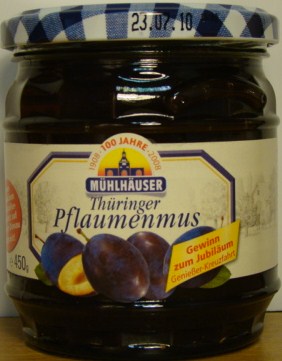 Mühlhäuser Pflaumenmus