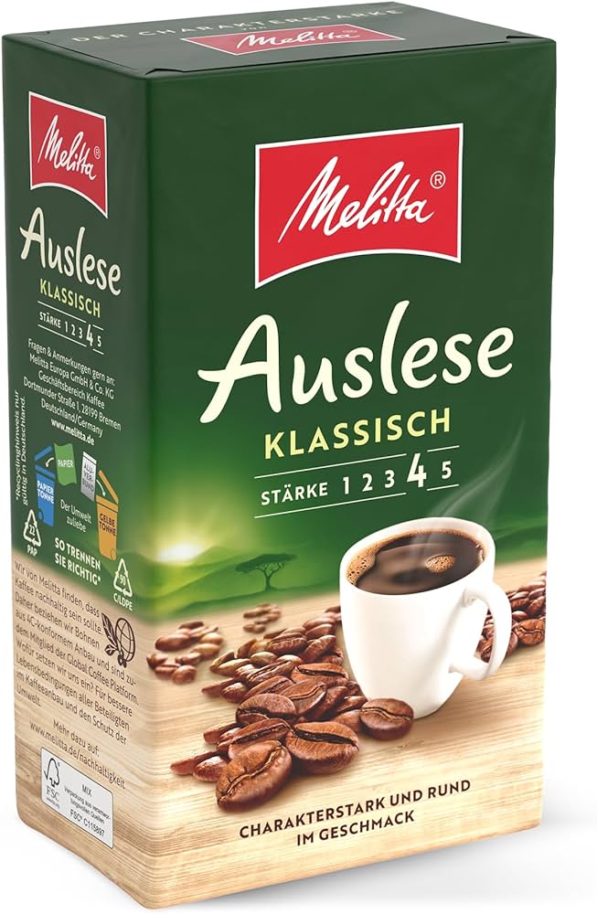 Melitta Auslese Kaffee gemahlen 500g