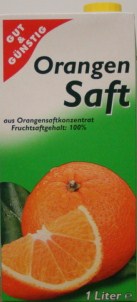 Orangensaft G&G 1l