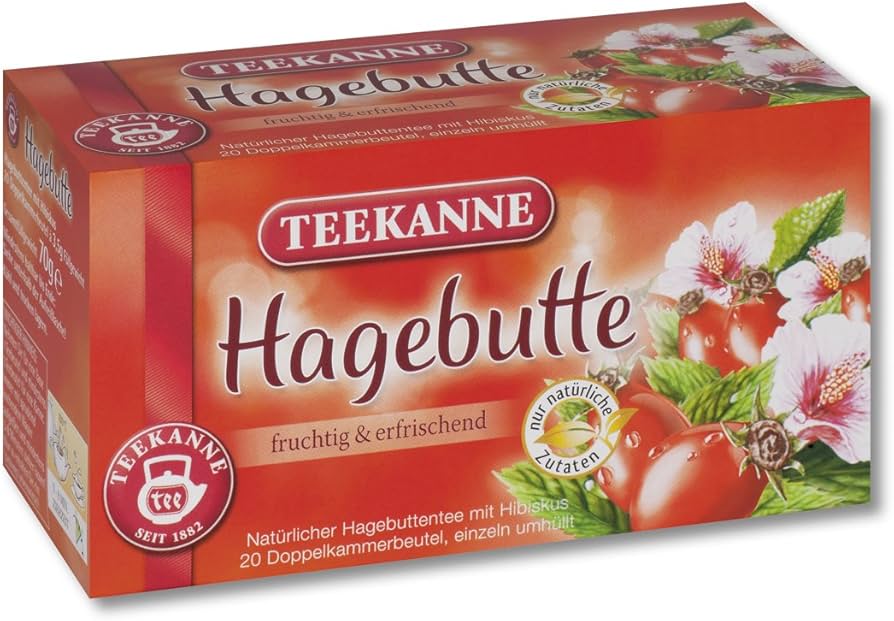 Teekanne Hagebutte 20x2,5g