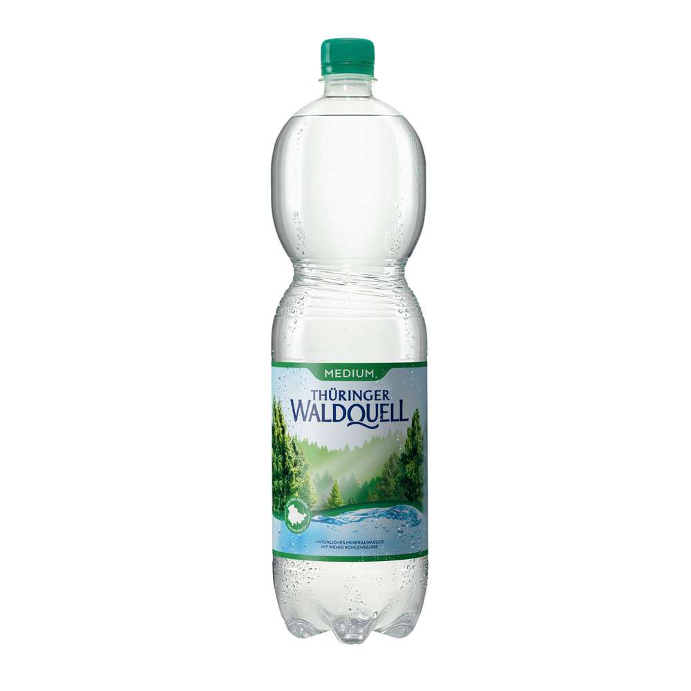 Th_ringerWaldqell Mineralwasser Medium 6x1,5l Pack